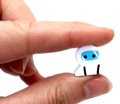 Pion astronaute en bois 16 x 15 x 10 mm