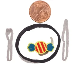 Pion Bonbon en bois 20 x 8 x 5 mm