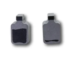 Pion Bouteille pleine-vide en bois 16 x 9 x 5 mm