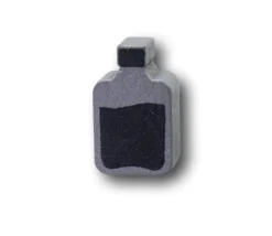 Pion Bouteille pleine-vide en bois 16 x 9 x 5 mm