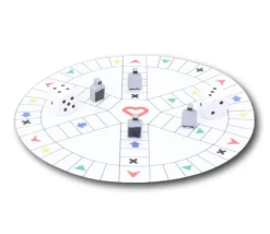 Pion Bouteille pleine-vide en bois 16 x 9 x 5 mm