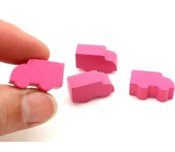 Pion camion coloré pour jeu 21 x 12 x 8 mm à l'unité