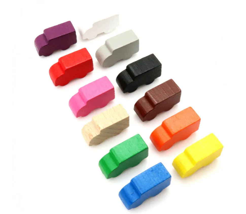 Pion camion coloré pour jeu 21 x 12 x 8 mm à l'unité