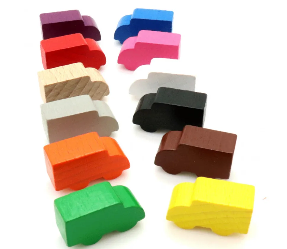 Pion camion coloré pour jeu 21 x 12 x 8 mm à l'unité
