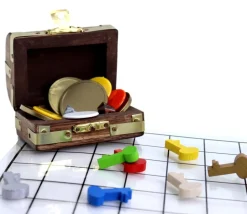 Pion clef en bois 21 x 15.5 x 4.5 mm