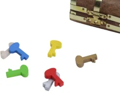 Pion clef en bois 21 x 15.5 x 4.5 mm