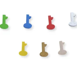 Pion clef en bois 21 x 15.5 x 4.5 mm