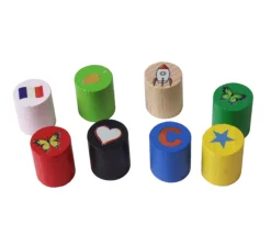 Pion cylindre personnalisé avec votre image