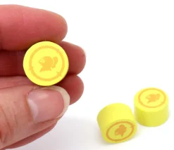 Pion de jeu écu chevalier en bois Ø 16 mm