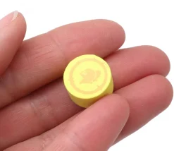Pion de jeu écu chevalier en bois Ø 16 mm