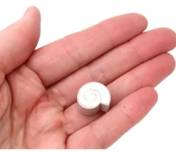 Pion de jeu escargot en bois 18 x 15 x 10 mm