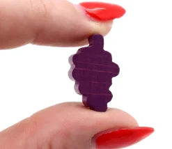 Pion de jeu grappe de raisins en bois 2,2 cm