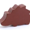Pion de jeu hérisson MARRON en bois animal