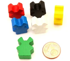 Pion de jeu petit moulin 16 x 10 x 8 mm à l'unité