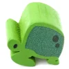 Pion de jeu tortue verte en bois 16 x 16 x 10 mm
