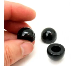 Pion dome 12x17 mm demi boule plastique à l'unité