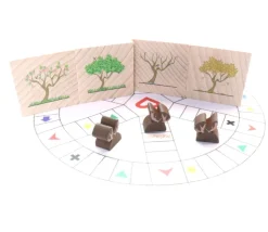 Pion Elan en bois 15 x 15 x 10 mm