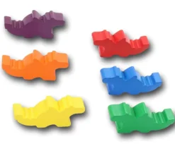 Pion en bois dragon 44 x 20 x 10 mm