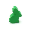 Pion en bois lapin vert 22 x 31 x 8 mm animal pour jeu