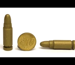 Pion en bois munition cartouche 40 x 10 mm à l'unité