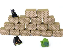 Pion en bois mur ou panier 24 x 15 x 10 mm