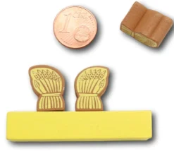 Pion Epis de Blé en bois 16 x 12 x 10 mm