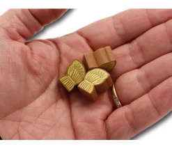 Pion Epis de Blé en bois 16 x 12 x 10 mm