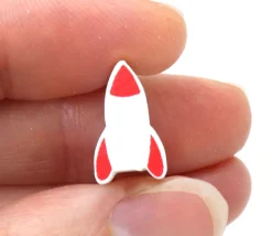 Pion fusée bois pour jeu 15 x 9 x 10 mm