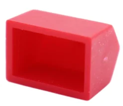 Pion hotel rouge en plastique 19 x 13 X 13 mm