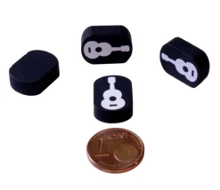 Pion instrument de musique - guitare 16 x 12 x 5 mm