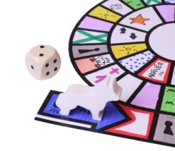 Pion loup / chien bois 34 x 25 x 8 mm