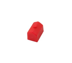 Pion maison rouge plastique 12 x 8 x 9 mm