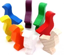 Pion oie en bois de 35 x 26 x 8 mm pour jeu