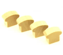 Pion pain naturel 13 x 16 x 7 mm