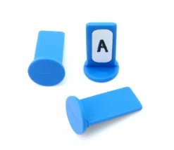 Pion personnalisable support bleu à l'unité