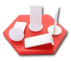 Pion personnalisable support blanc à l'unité