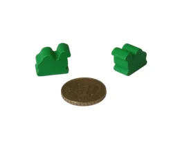 Pion petit dromadaire chameau couché en bois 16x12x8 mm