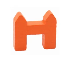 Pion pont Tour orange - Bridge 28 x 25 x 10 mm