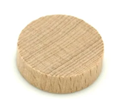 Pion rond 2.5 cm pour jeu - jeton en bois 25 x 7 mm à l'unité