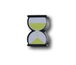 Pion Sablier en bois 15 x 10 x 10 mm