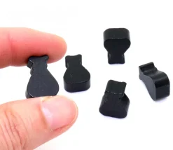 Pion sac noir / bourse 18 x 13 x 7 mm