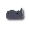Pion tête de Rhinocéros en bois 15 x 15 x 10 mm