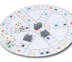 Pion tête de Rhinocéros en bois 15 x 15 x 10 mm