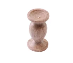 Pion vase en bois 21 x 15 mm amphore