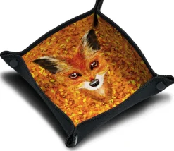 Piste de dés souple renard 21 x 21 cm