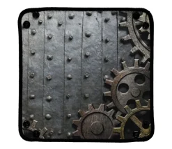 Piste de dés grise engrenage 21 cm