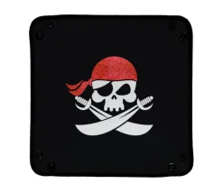 Piste de dés Pirate souple 21 cm pour jeux