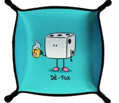 Piste de dés souple Dé-Tox 21 cm x 21cm