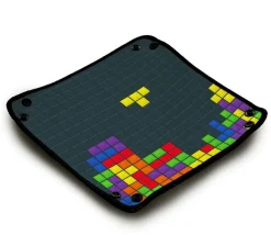 Piste de dés souple Retro Block - 21x 21 cm