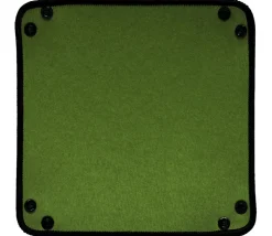 Piste de dés verte 21 cm néoprène